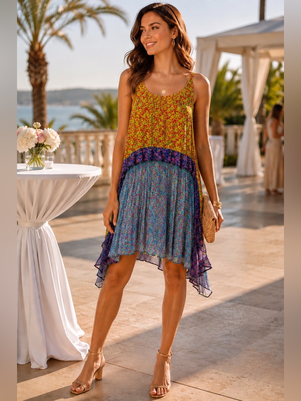Tanya Taylor NWT Cordelia Dress MSRP$425 size M in a Viscose/Silk blend.
